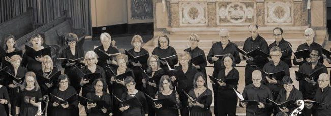 photo sepia du concert de la chorale de mai 2024 (crédit: Vincent Roy)