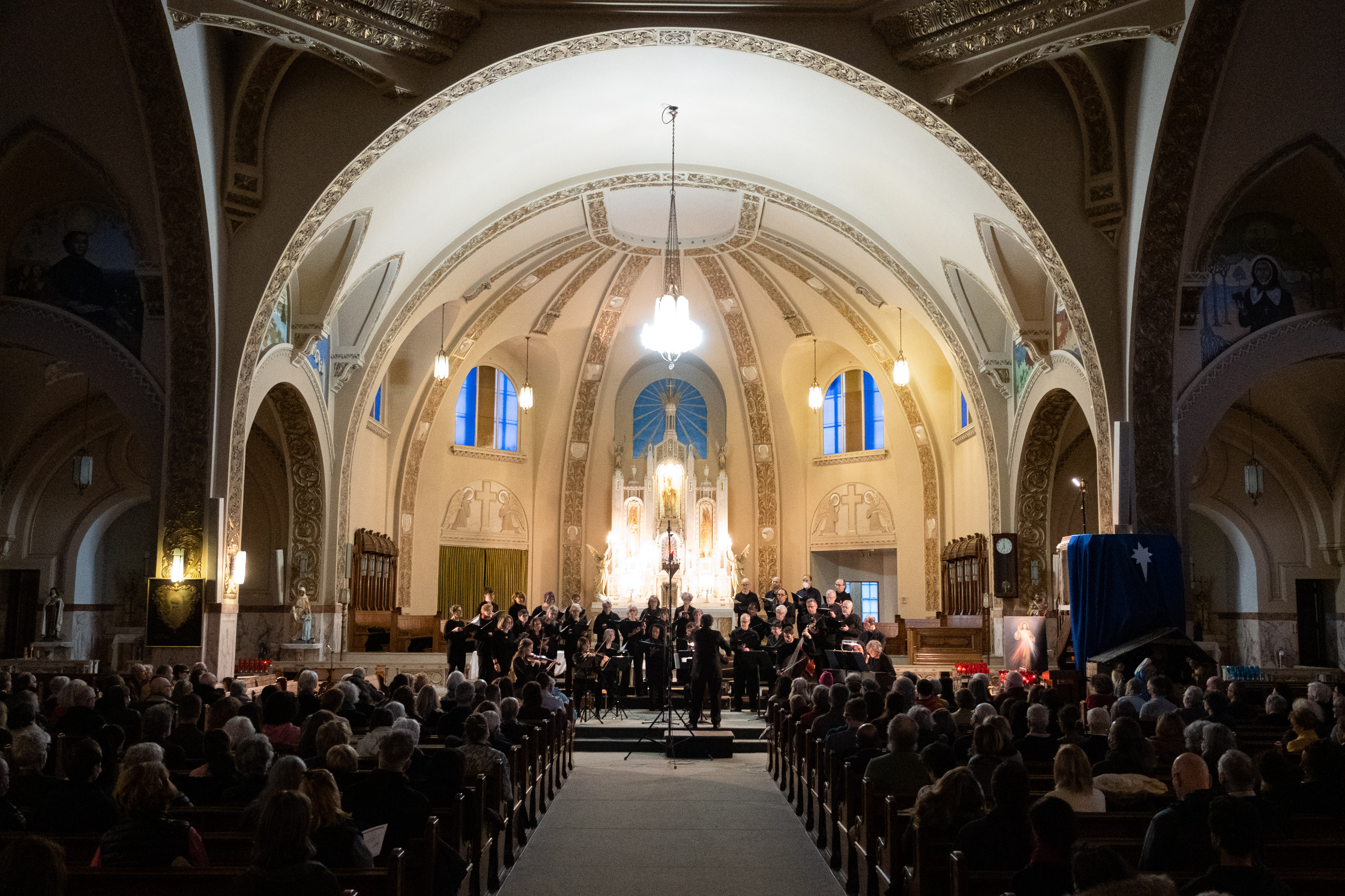 Violoniste du concert "Nuit de paie et de joie!" du 18 décembre 2022