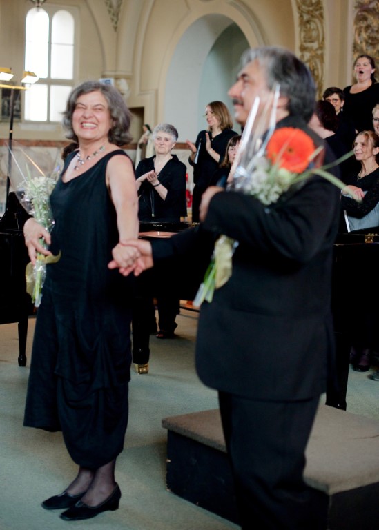 Mercedes et Andrei au concert du printemps 2016